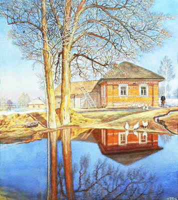 Климентов Михаил Иванович. Ранняя весна 